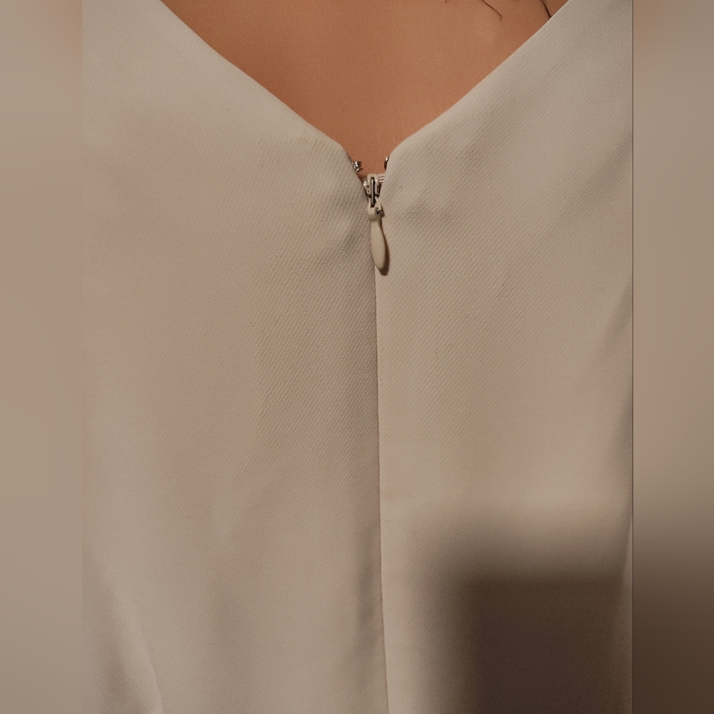 Ann Taylor Elegant Tan Midi Dress - Picture 5 of 7
